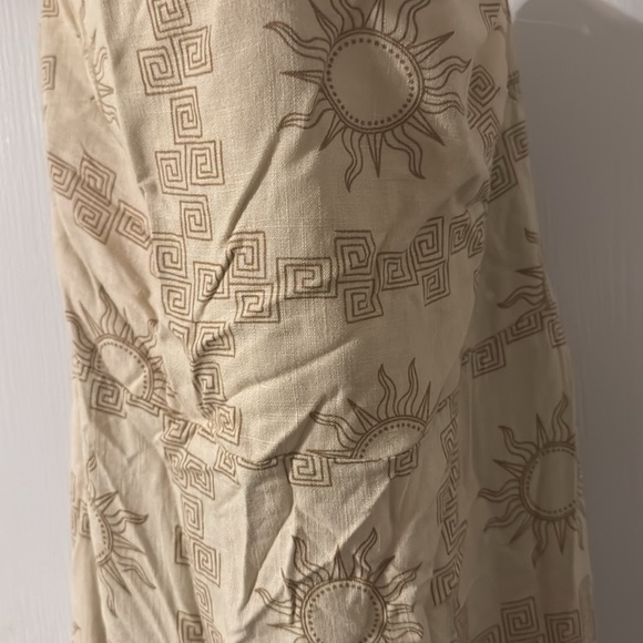BNWT Paper heart linen strapless dress - Picture 2 of 5